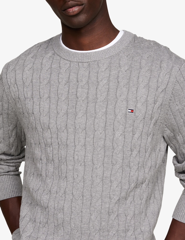Tommy Hilfiger Maglia girocollo classic cable - immagine 4 Tommy Hilfiger Maglia girocollo classic cable - immagine 4