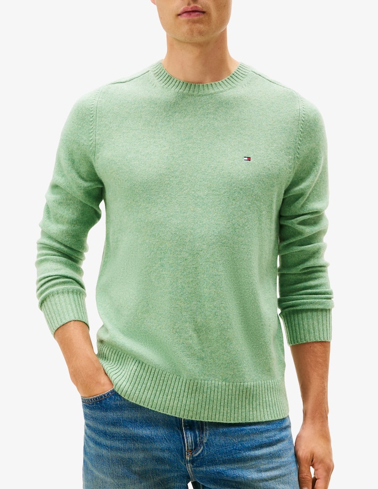 Tommy Hilfiger Lambswool crewneck jumper - picture 1