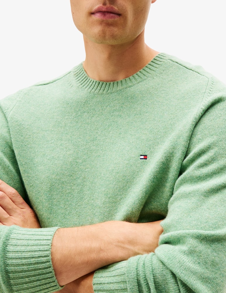 Tommy Hilfiger Lambswool crewneck jumper - picture 4