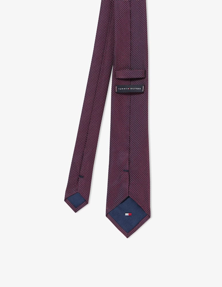 rinascente Tommy Hilfiger Micro pattern tie