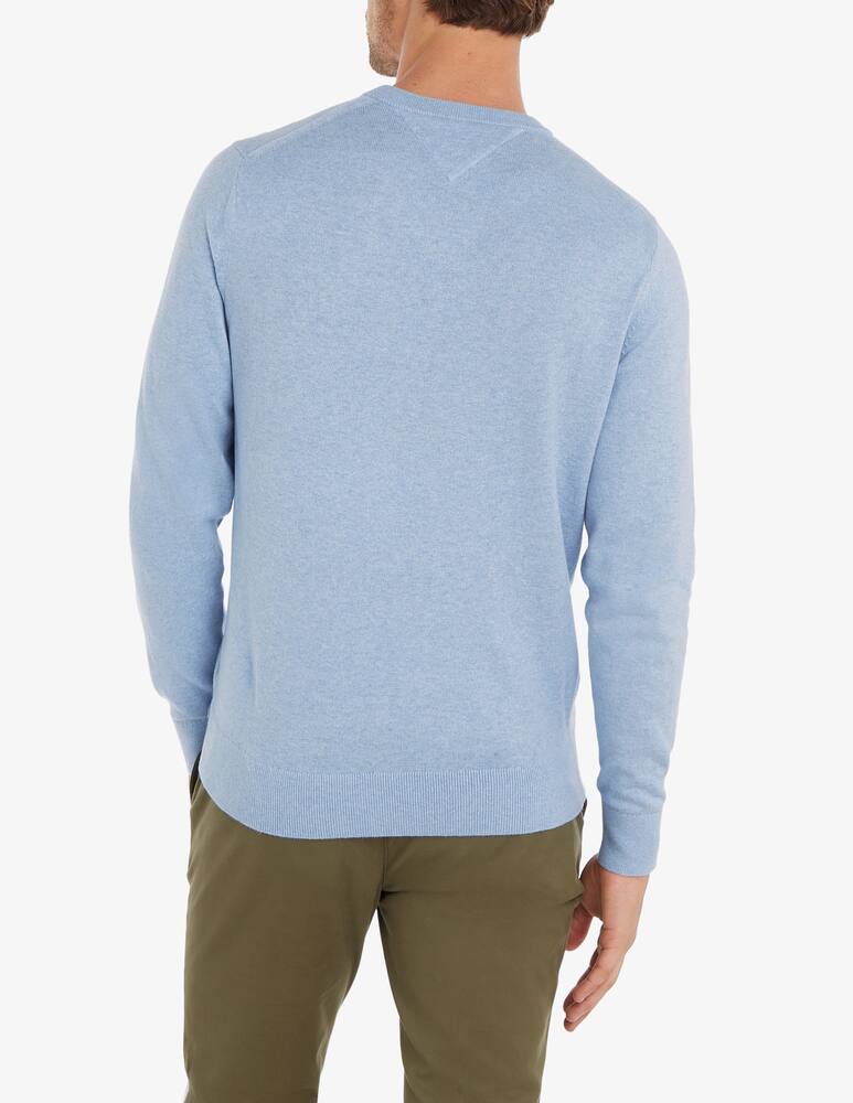 rinascente Tommy Hilfiger Maglia girocollo in cotone e cashmere