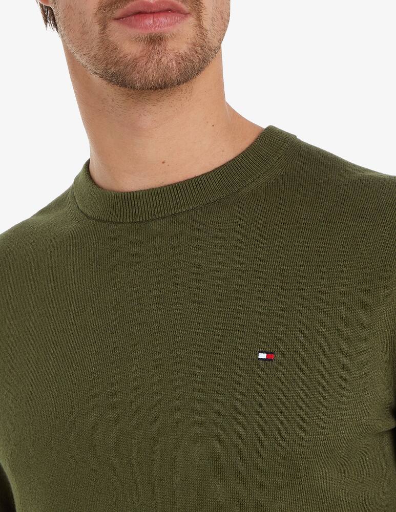 rinascente Tommy Hilfiger Maglia girocollo in cotone e cashmere