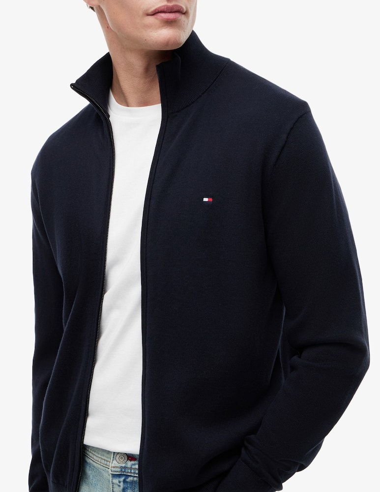 Tommy Hilfiger Full-zip essential jumper - picture 4 Tommy Hilfiger Full-zip essential jumper - picture 4