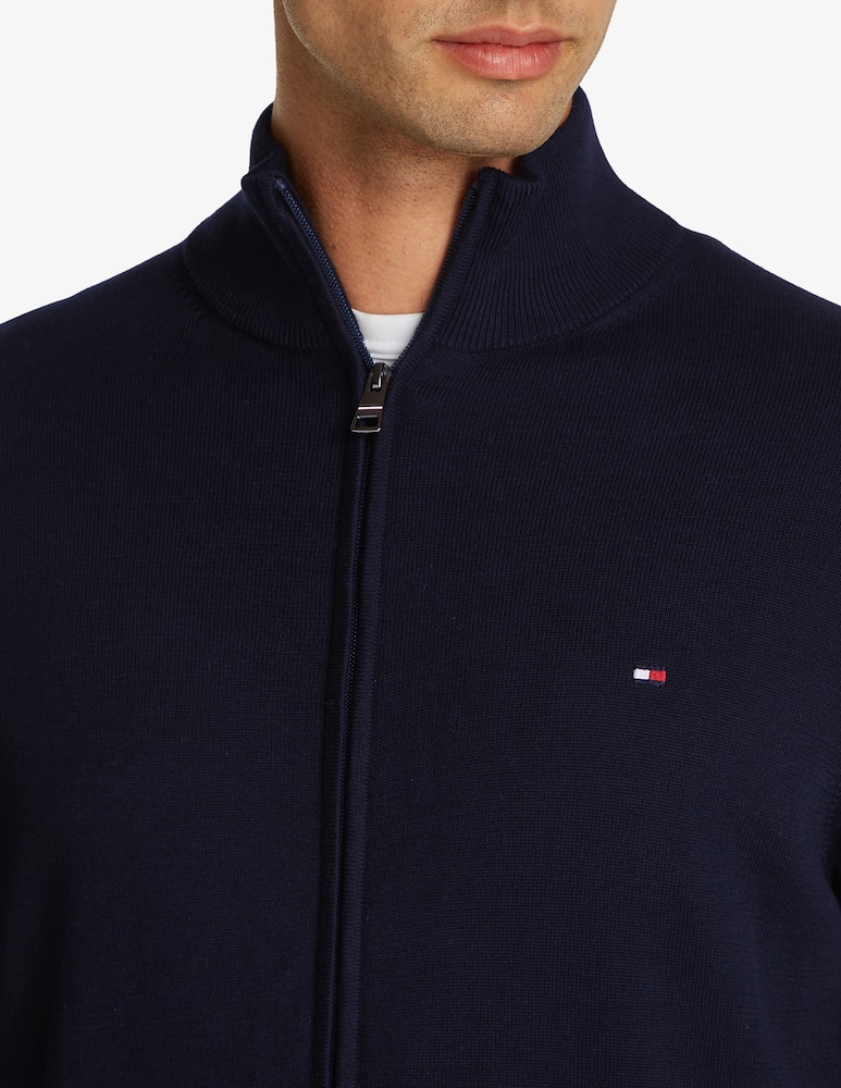 rinascente Tommy Hilfiger Full-zip essential jumper