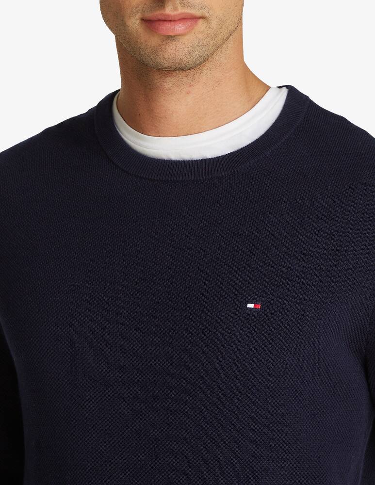 rinascente Tommy Hilfiger Maglia cotone strutturato