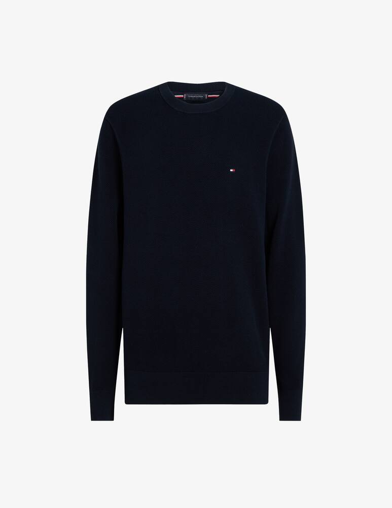 rinascente Tommy Hilfiger Maglia cotone strutturato