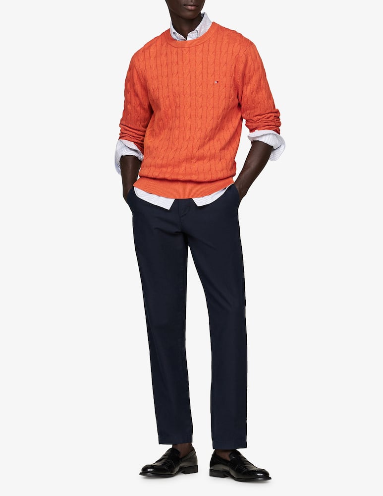 Tommy Hilfiger Maglia girocollo classic cable - immagine 2 Tommy Hilfiger Maglia girocollo classic cable - immagine 2