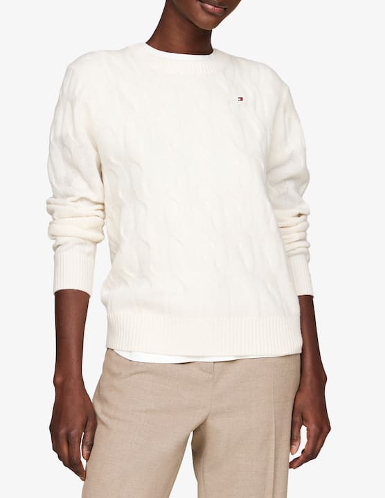 Tommy Hilfiger - Maglione in lana a trecce - €149,90