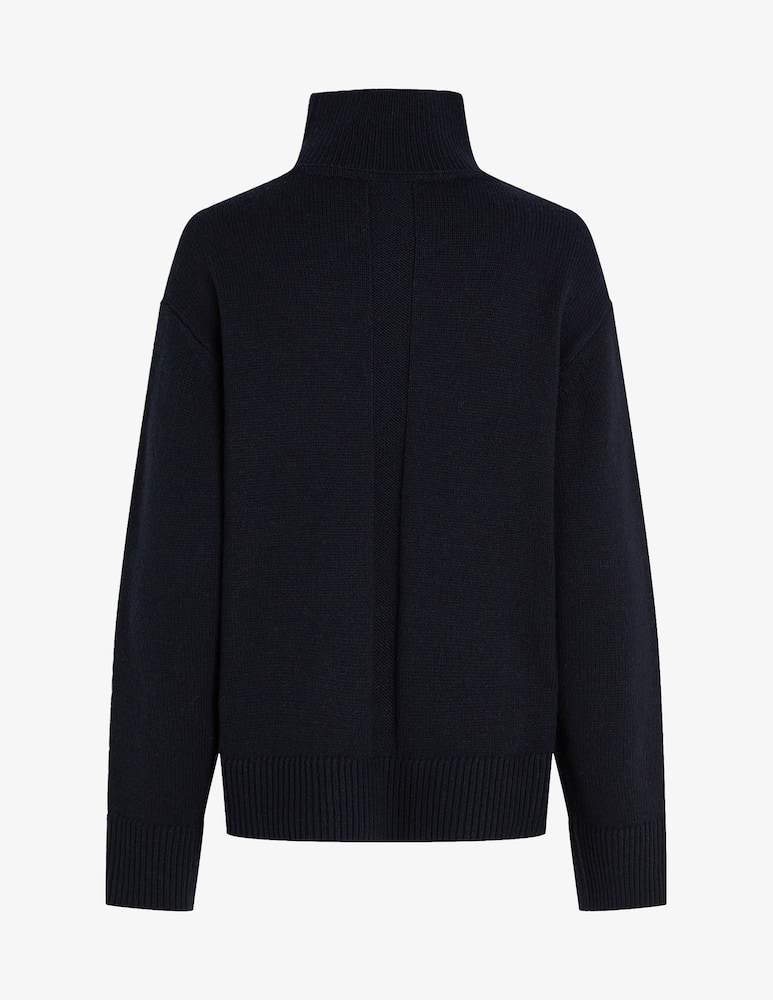 Tommy Hilfiger Maglione a collo alto in misto lana - immagine 2
