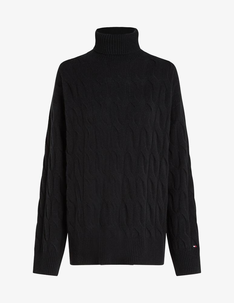 Tommy Hilfiger Maglione a collo alto in lana - immagine 1 Tommy Hilfiger Maglione a collo alto in lana - immagine 1