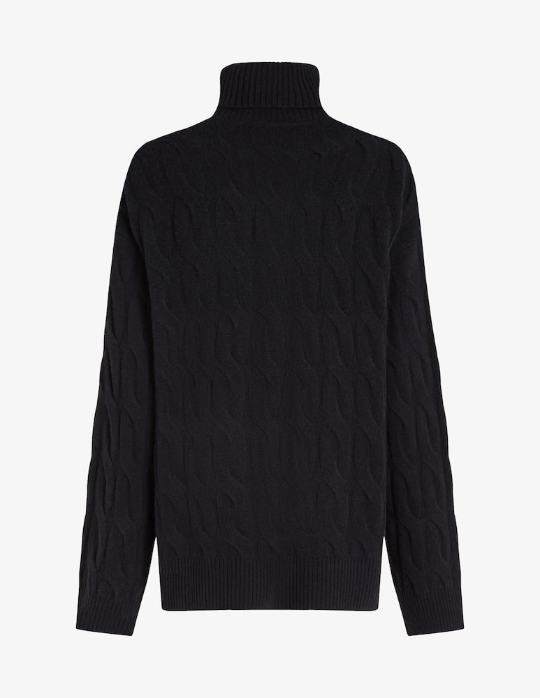 Tommy Hilfiger Maglione a collo alto in lana - immagine 2 Tommy Hilfiger Maglione a collo alto in lana - immagine 2