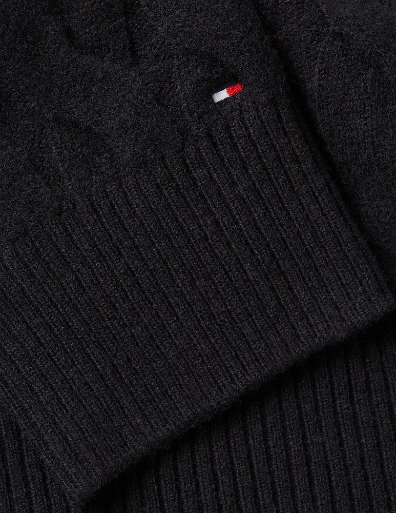 Tommy Hilfiger Maglione a collo alto in lana - immagine 3 Tommy Hilfiger Maglione a collo alto in lana - immagine 3