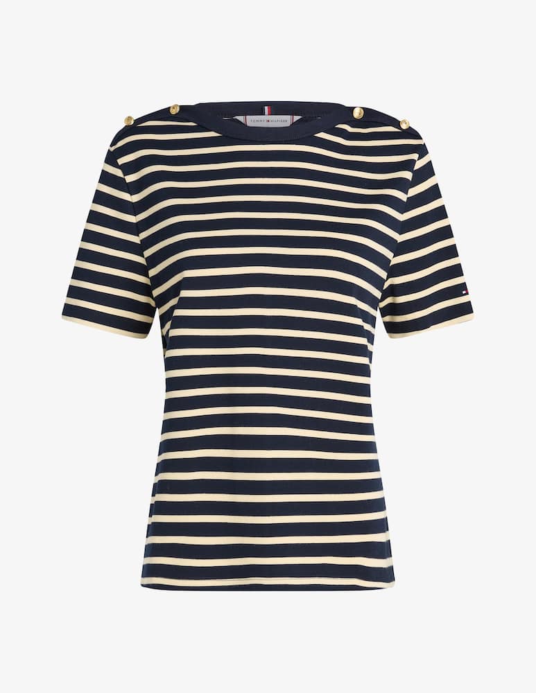 Tommy Hilfiger Top a manica lunga in cotone - immagine 1 Tommy Hilfiger Top a manica lunga in cotone - immagine 1
