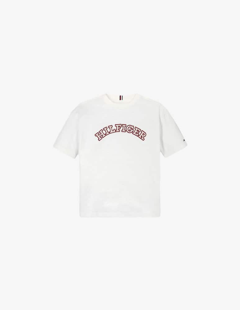 Tommy Hilfiger T-shirt in cotone con logo - immagine 1 Tommy Hilfiger T-shirt in cotone con logo - immagine 1