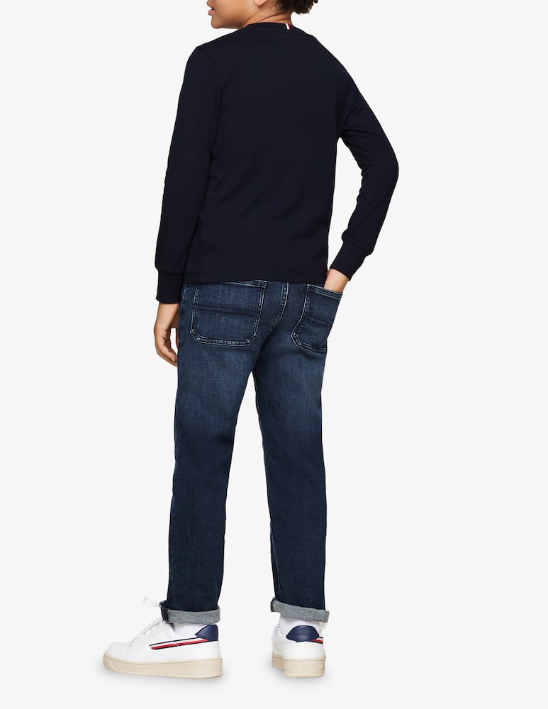 Tommy Hilfiger Maglietta a maniche lunghe in cotone - immagine 3 Tommy Hilfiger Maglietta a maniche lunghe in cotone - immagine 3