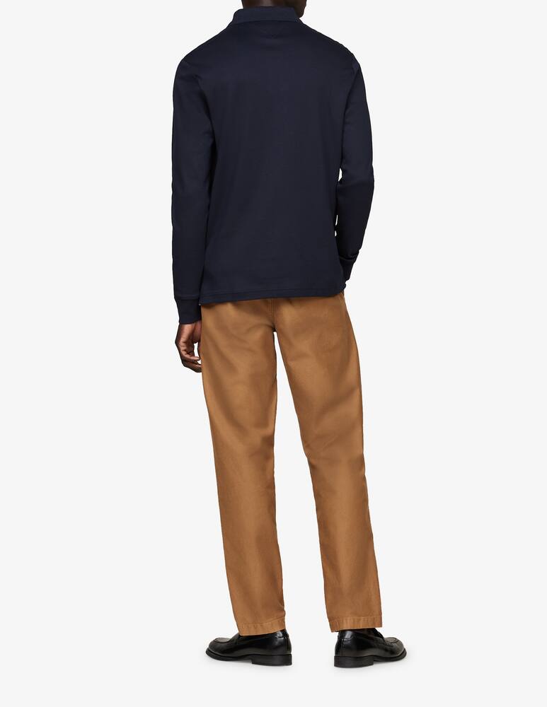 rinascente Tommy Hilfiger Polo manica lunga in cotone