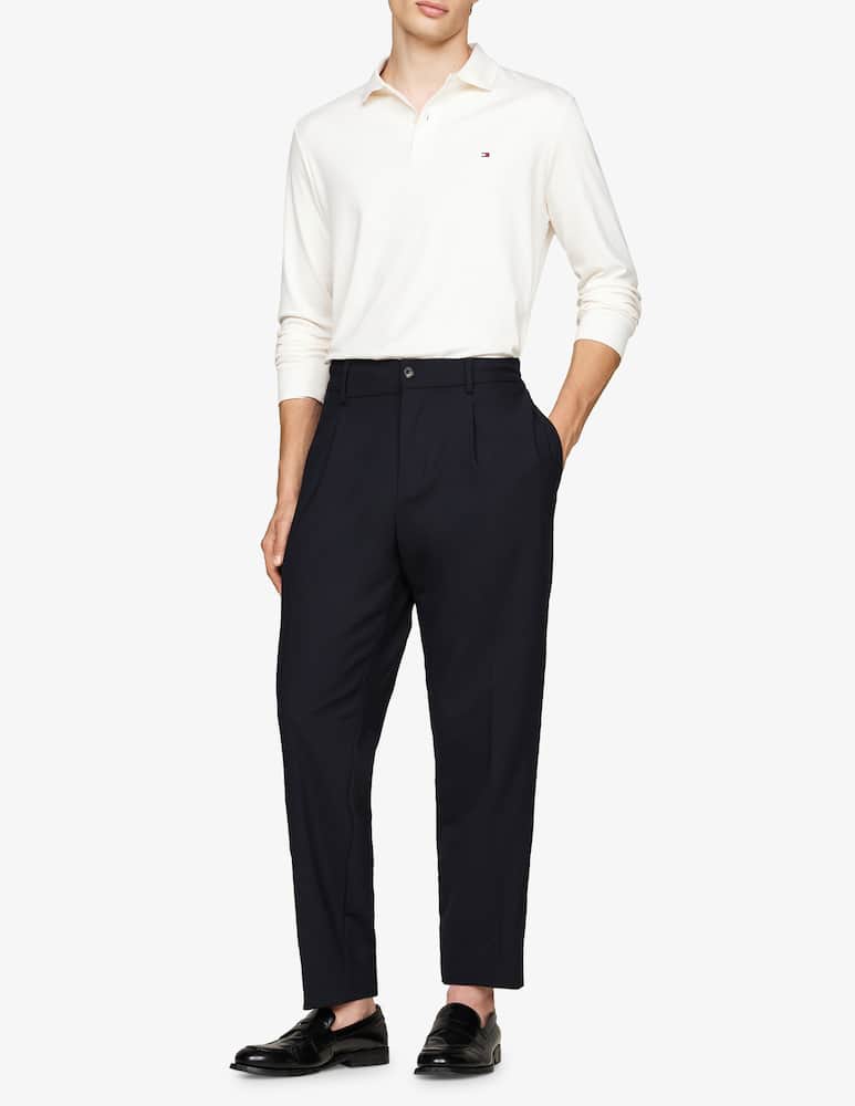 Tommy Hilfiger Polo manica lunga in cotone - immagine 2 Tommy Hilfiger Polo manica lunga in cotone - immagine 2