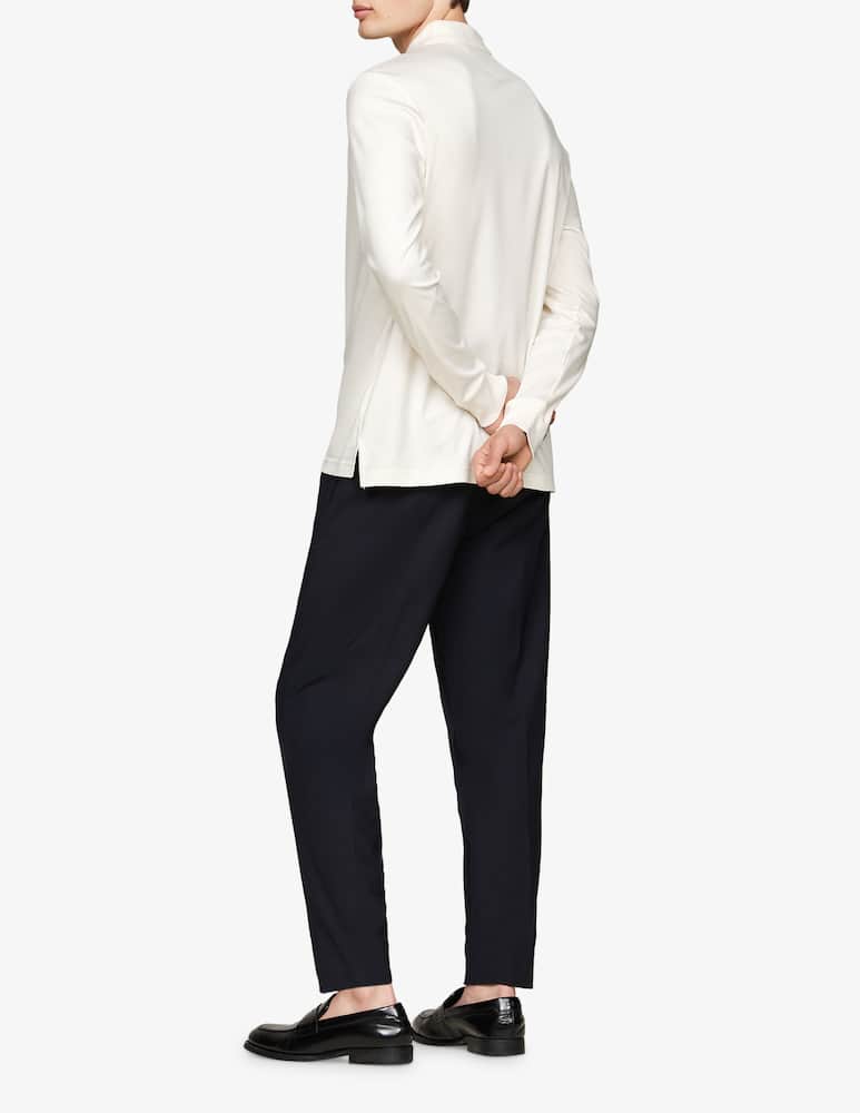 Tommy Hilfiger Polo manica lunga in cotone - immagine 3 Tommy Hilfiger Polo manica lunga in cotone - immagine 3