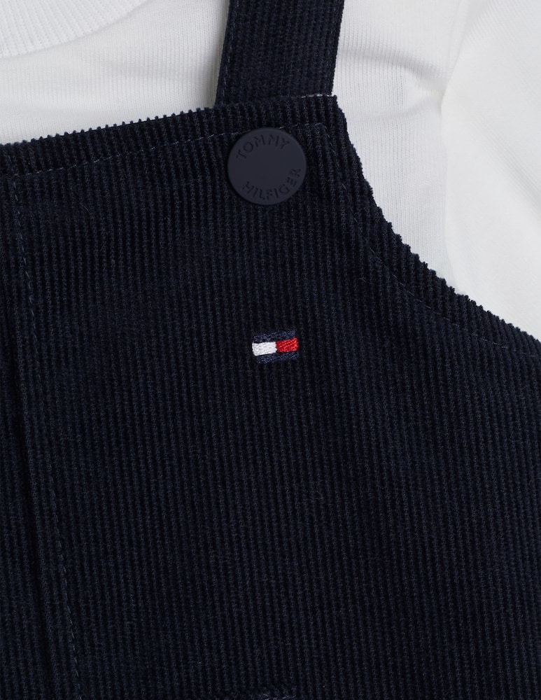 rinascente Tommy Hilfiger Set salopette e maglia