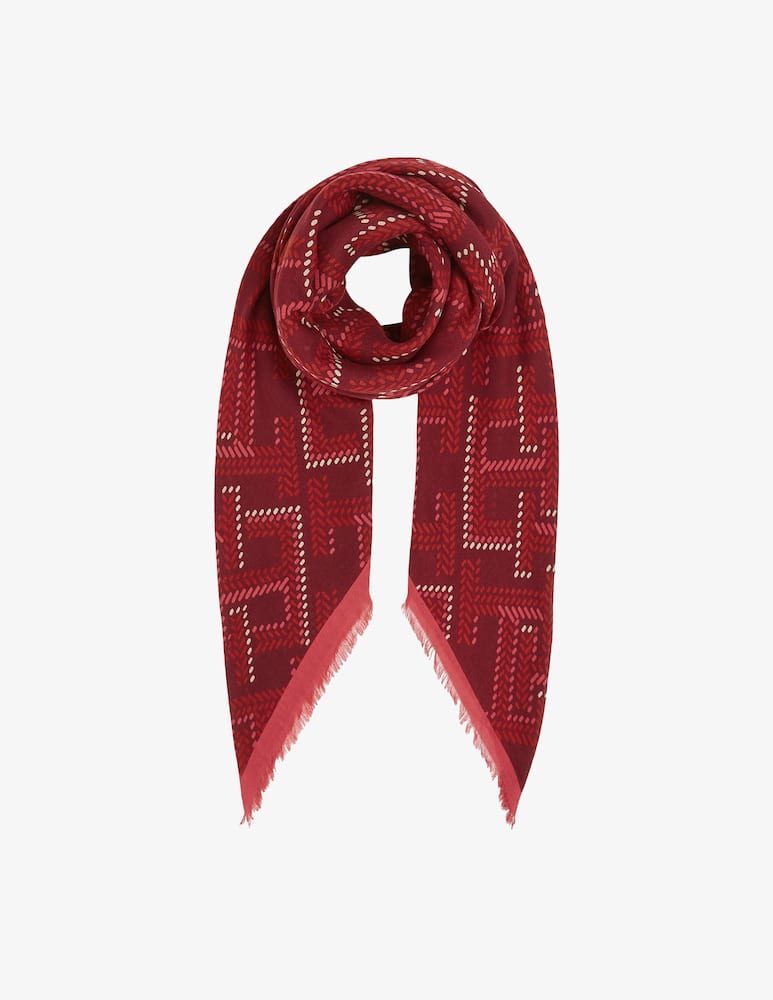 Tommy Hilfiger Th monogram sciarpa - immagine 1 Tommy Hilfiger Th monogram sciarpa - immagine 1