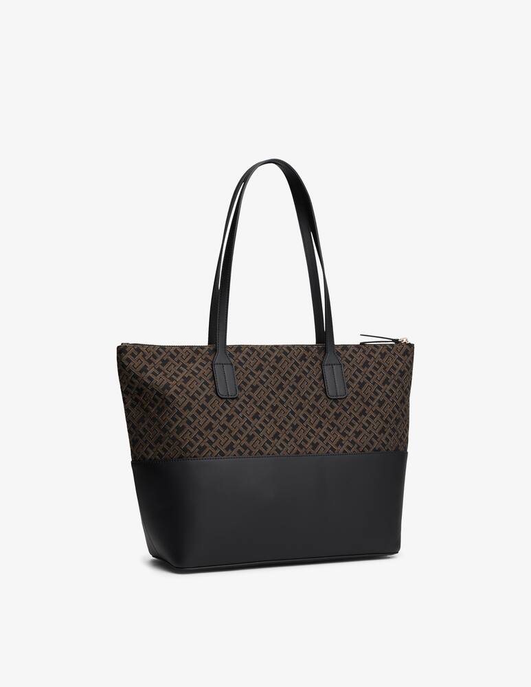 rinascente Tommy Hilfiger Th jacquard tote bag