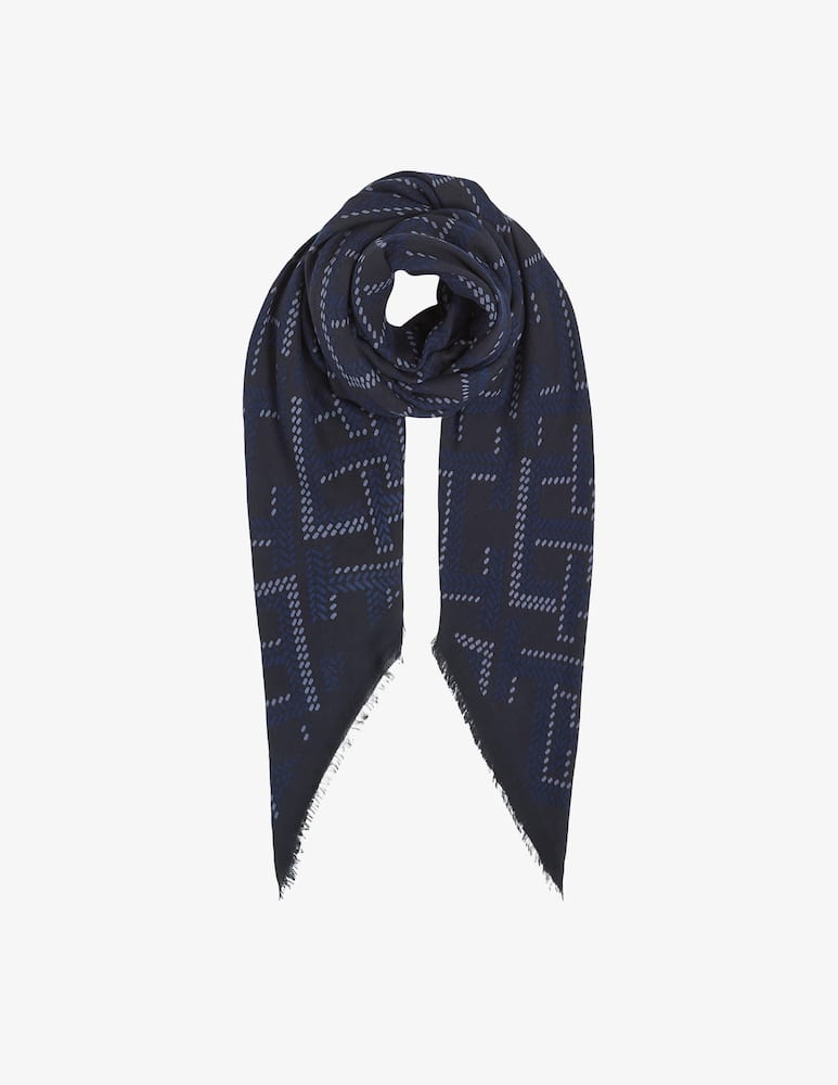 Tommy Hilfiger Th monogram sciarpa - immagine 2 Tommy Hilfiger Th monogram sciarpa - immagine 2