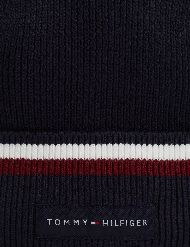 rinascente Tommy Hilfiger Corp love solid stripe beanie