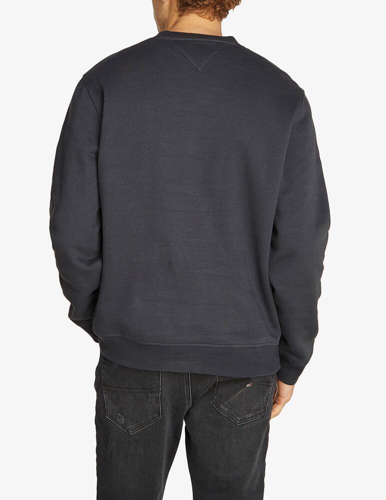 rinascente Tommy Jeans Felpa girocollo regular fit con badge laterale