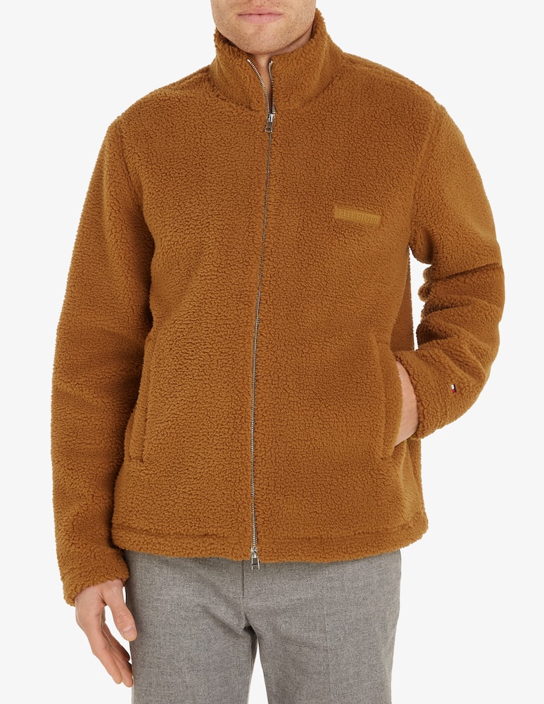 Tommy Hilfiger Felpa con zip sherpa - immagine 1 Tommy Hilfiger Felpa con zip sherpa - immagine 1