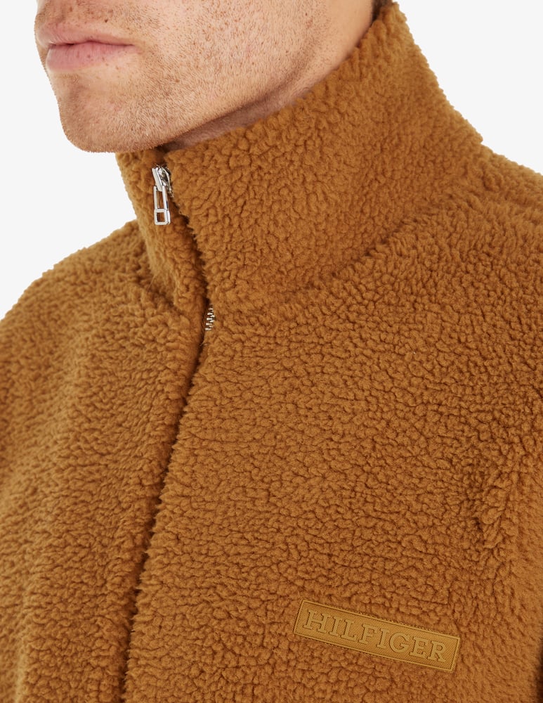 Tommy Hilfiger Felpa con zip sherpa - immagine 3 Tommy Hilfiger Felpa con zip sherpa - immagine 3