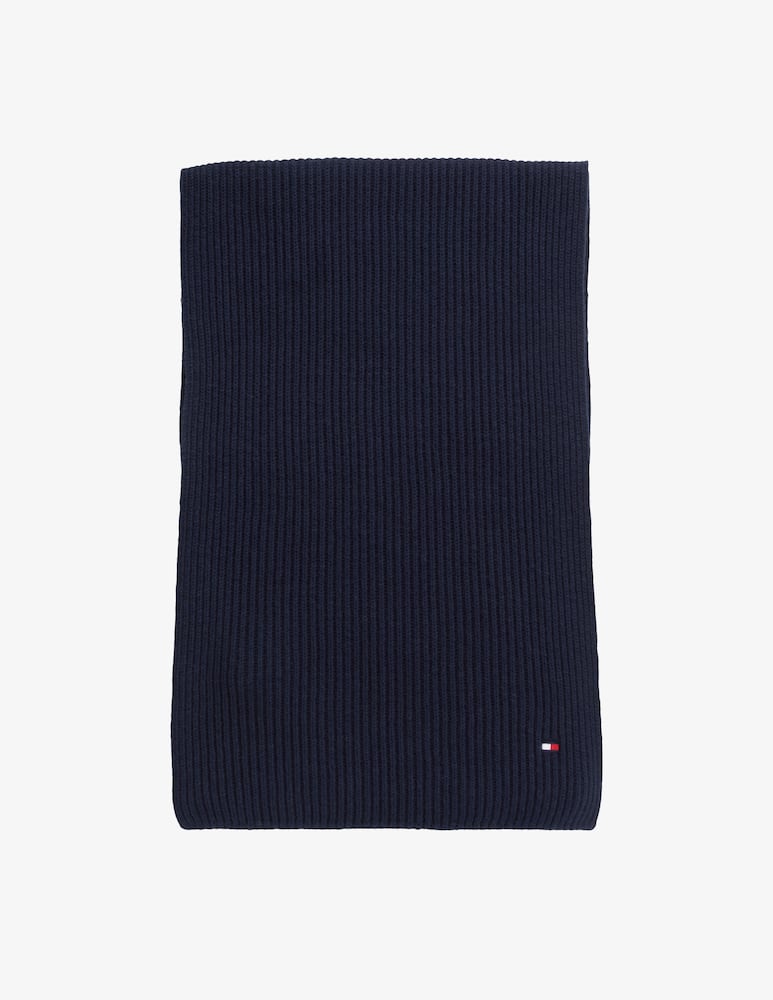 Tommy Hilfiger Set cappello beanie e sciarpa flag pima cotton - immagine 1