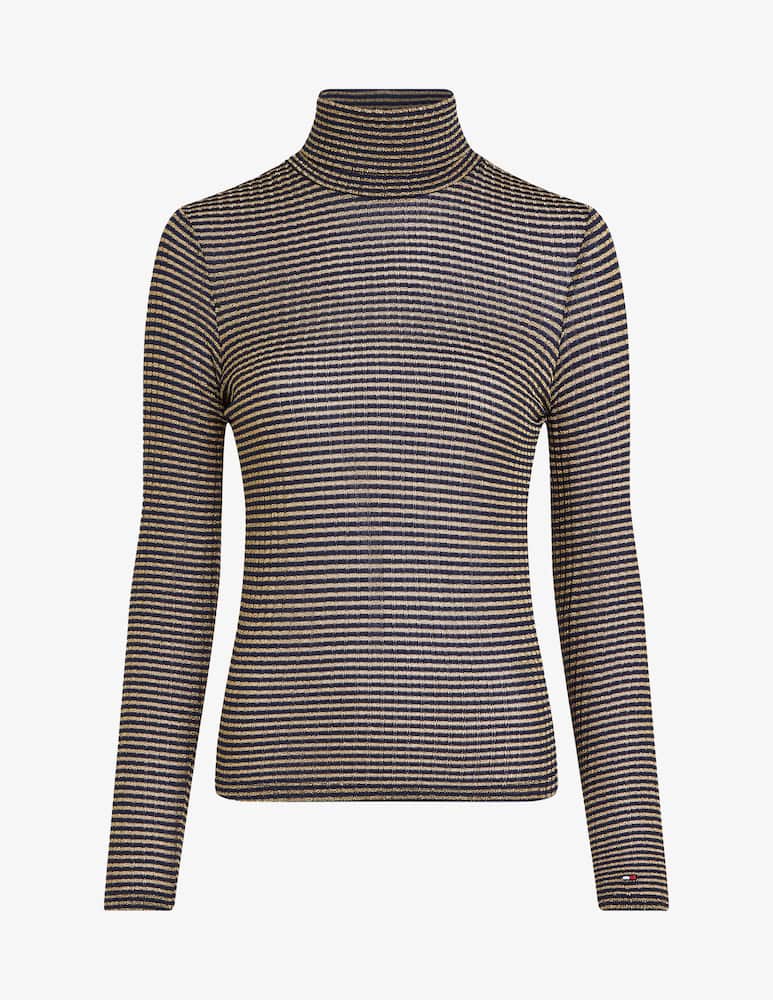 Tommy Hilfiger Top a manica lunga in lurex - immagine 1 Tommy Hilfiger Top a manica lunga in lurex - immagine 1