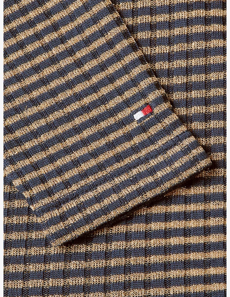 Tommy Hilfiger Top a manica lunga in lurex - immagine 3 Tommy Hilfiger Top a manica lunga in lurex - immagine 3