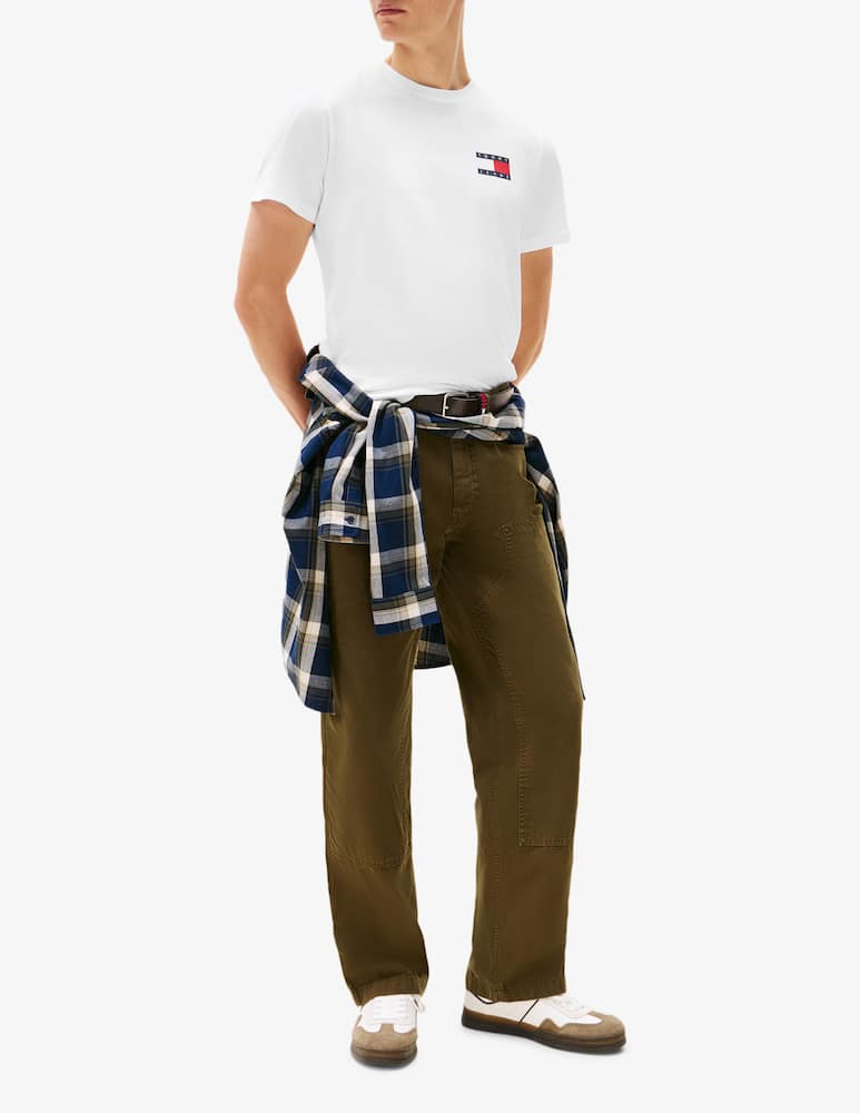 rinascente Tommy Jeans T-shirt slim con logo