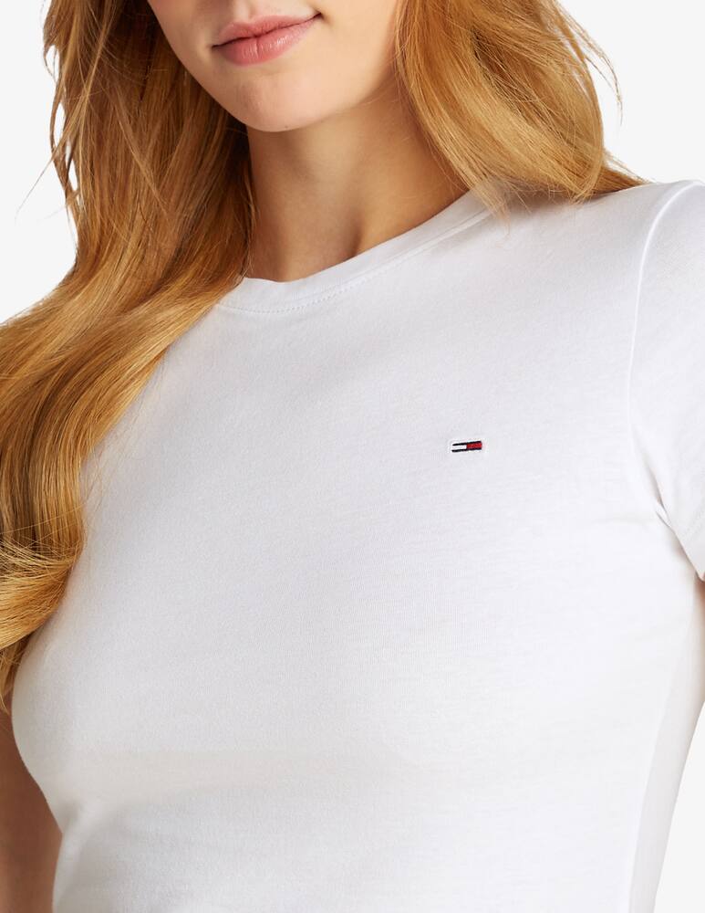 rinascente Tommy Jeans Slim crewneck t-shirt