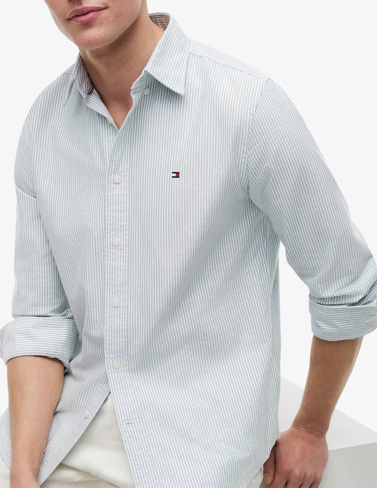 rinascente Tommy Hilfiger Heritage oxford stripe shirt
