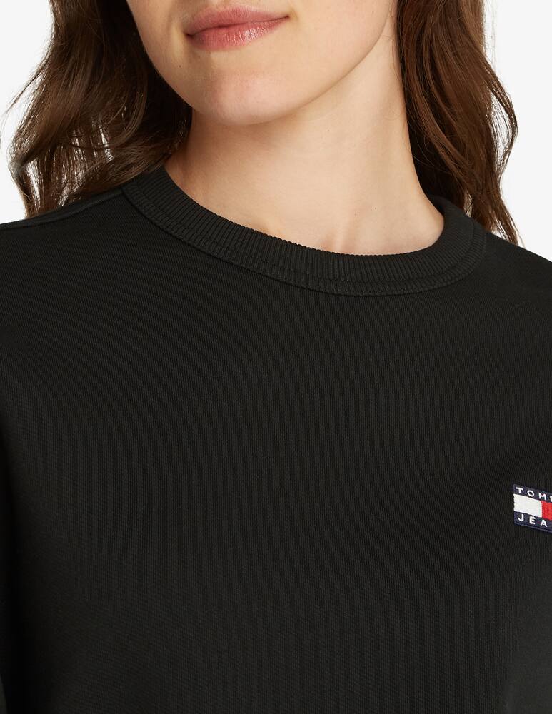 rinascente Tommy Jeans Badge crew jumper