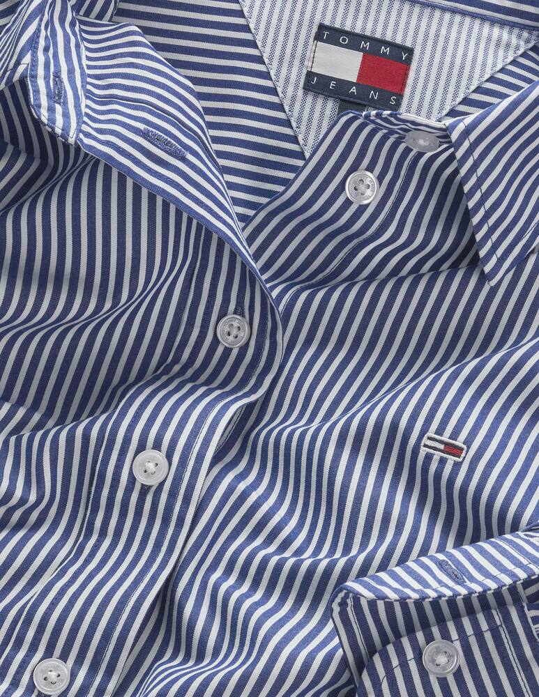 rinascente Tommy Jeans Camicia poplin a righe