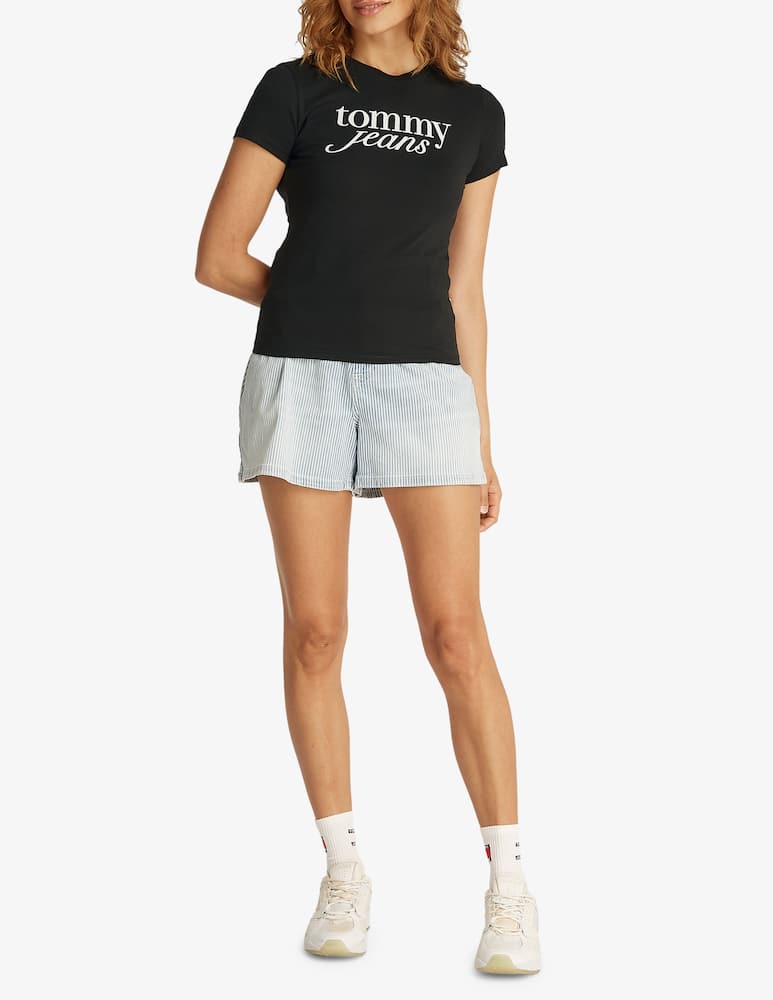 Tommy Jeans T-shirt slim Essential TJW - immagine 2 Tommy Jeans T-shirt slim Essential TJW - immagine 2