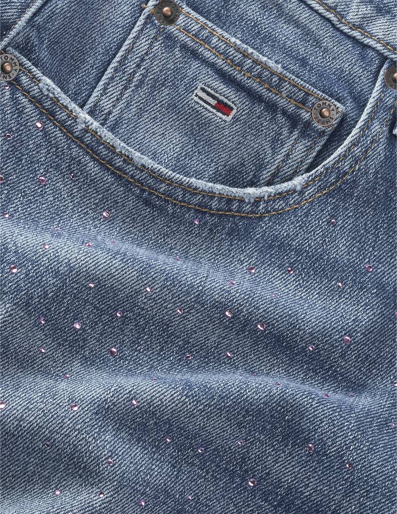 rinascente Tommy Jeans Jeans con strass rilassati