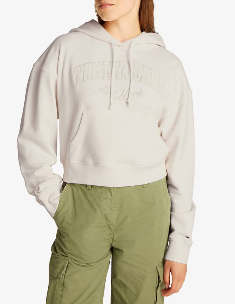 Tommy Jeans Felpa cappuccio con tasca logo - immagine 1 Tommy Jeans Felpa cappuccio con tasca logo - immagine 1