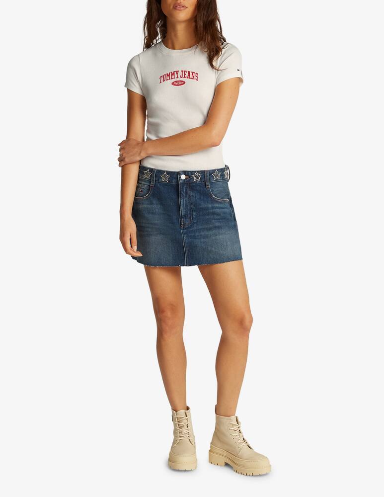 rinascente Tommy Jeans Varsity rib t-shirt
