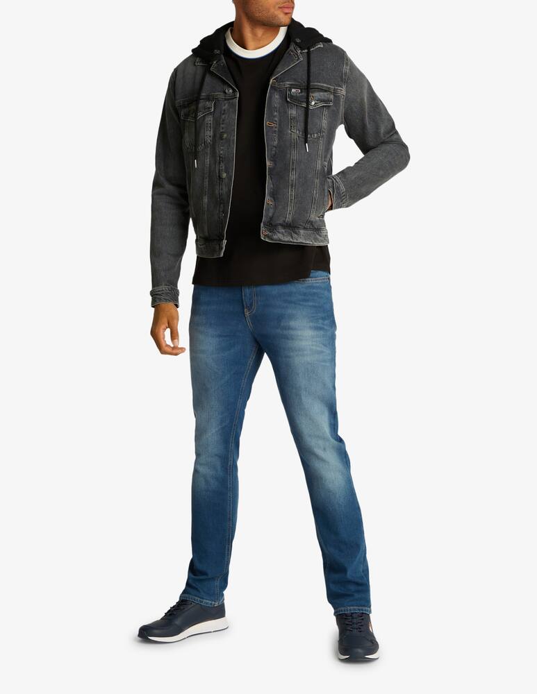rinascente Tommy Jeans Ryan denim jacket with hood