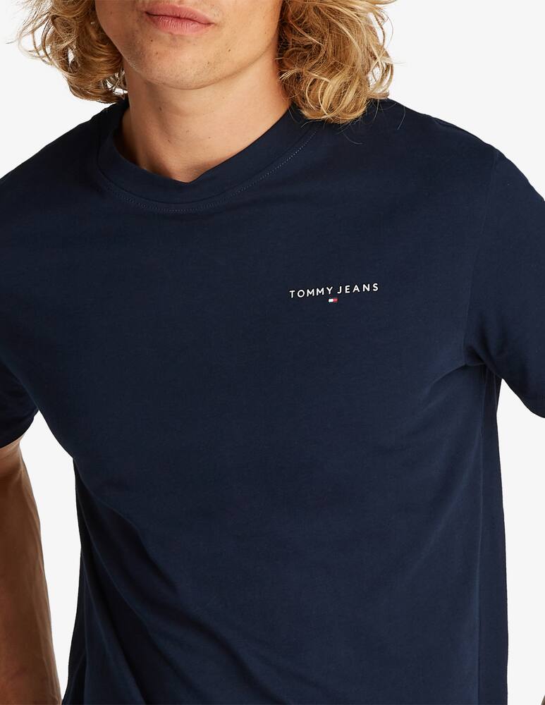 rinascente Tommy Jeans T-shirt con logo minimalista