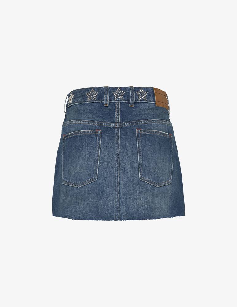 rinascente Tommy Jeans Studded denim mini skirt