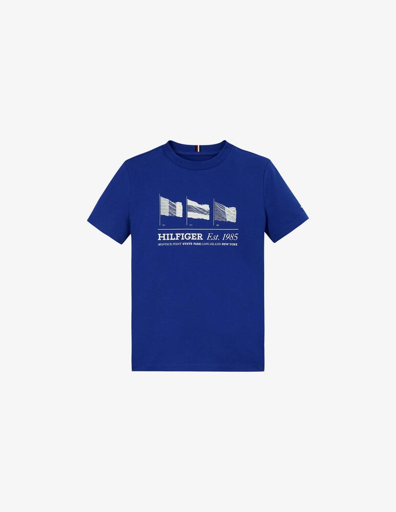 Tommy Hilfiger T-shirt nautica con stampa - immagine 1