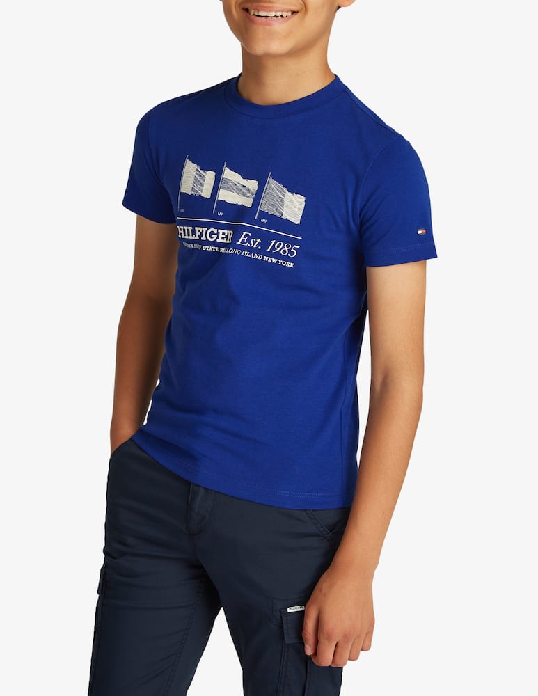 rinascente Tommy Hilfiger T-shirt nautica con stampa