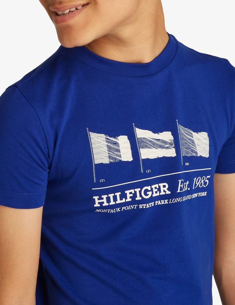 rinascente Tommy Hilfiger T-shirt nautica con stampa