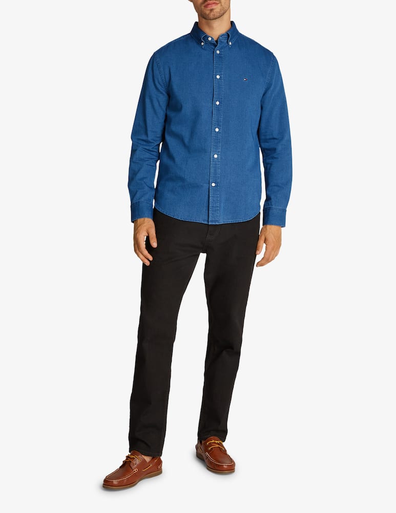 rinascente Tommy Hilfiger Camicia chambray a maniche lunghe