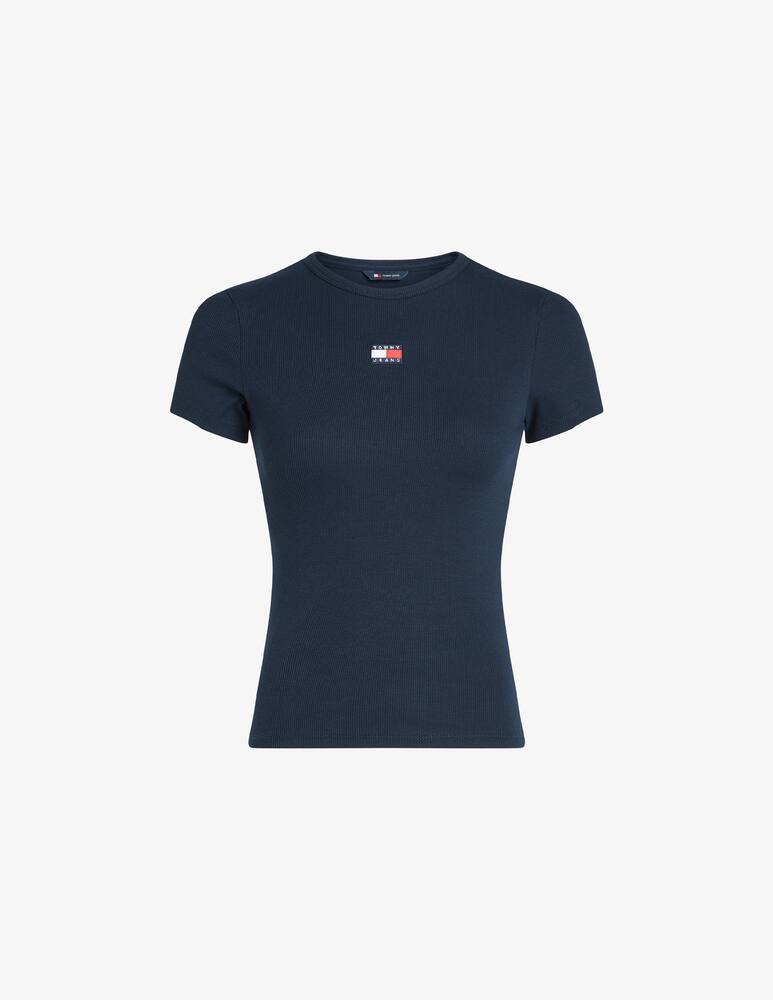 rinascente Tommy Jeans Slim badge t.shirt